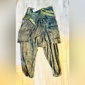 Harem pant size s/m new hippie style